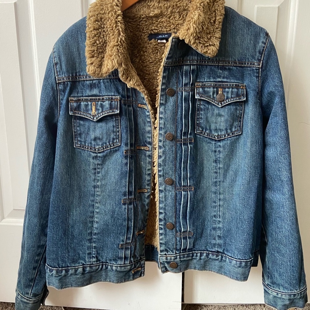 Denim Sherpa Jacket